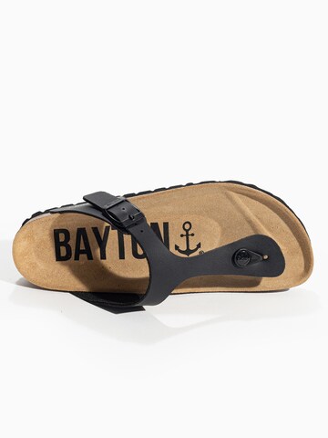 Bayton T-bar sandals 'Mercure' in Black