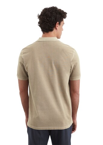 Marc O'Polo Poloshirt 'Piqué' in Braun