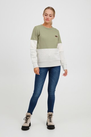 Oxmo Sweatshirt 'Trine' in Grün