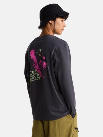 THE NORTH FACE Футболка 'Descent' в Серый: спереди