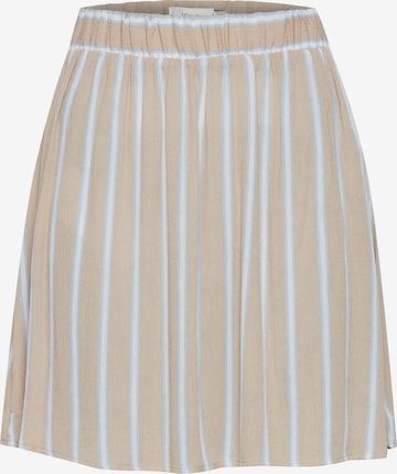 ICHI Skirt 'IHMARRAKECH AOP' in Beige: front