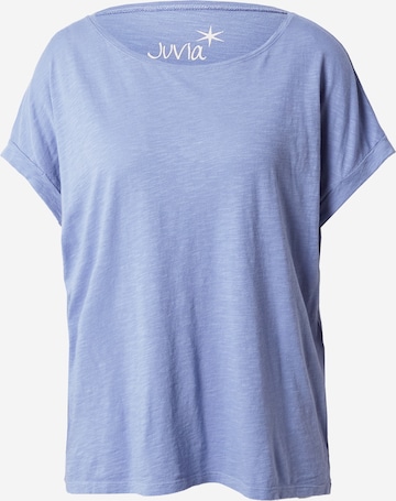 T-shirt Juvia en bleu : devant