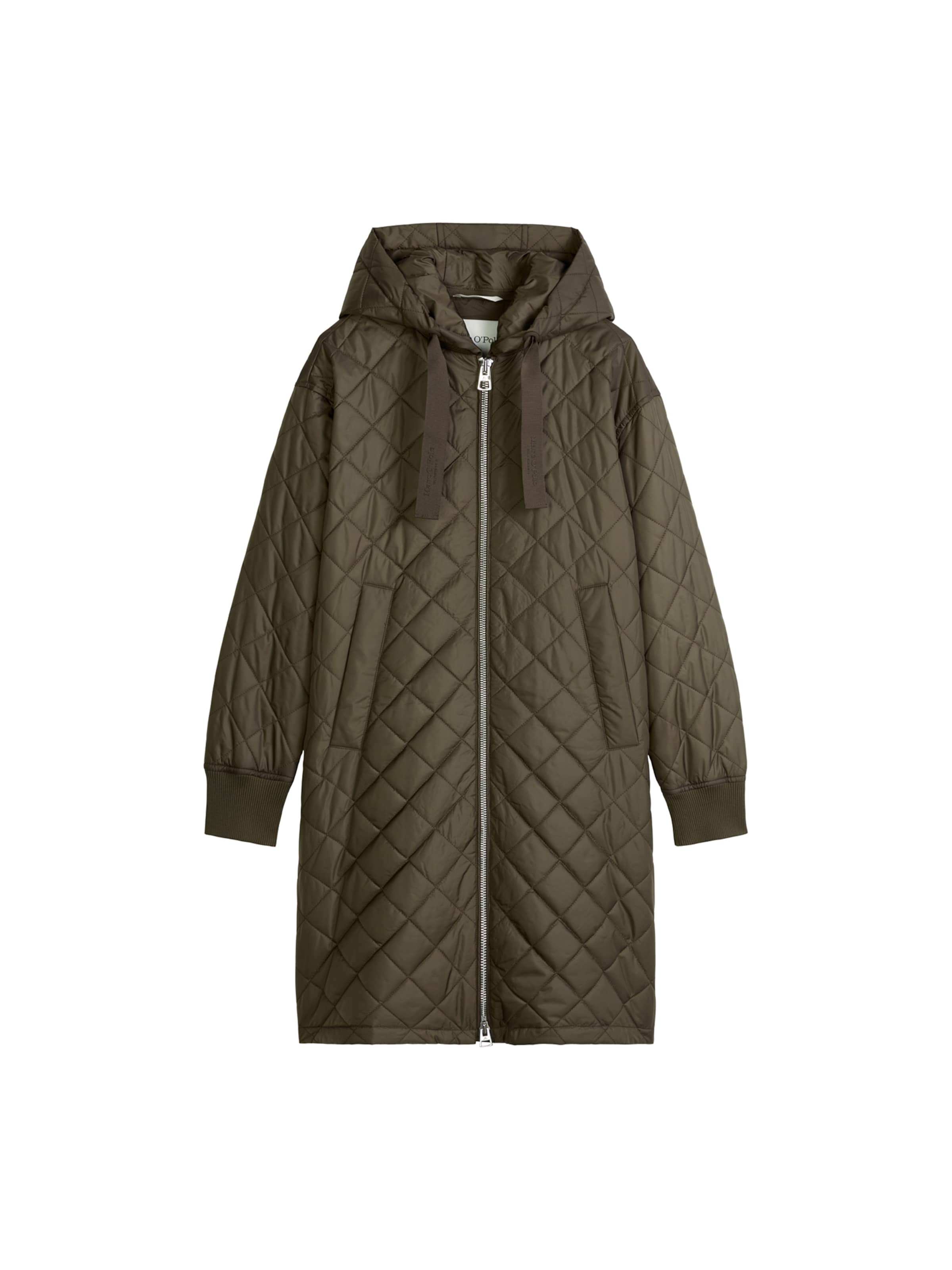 Marc O'Polo Winter Coat in Green: front