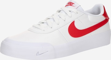 Sneaker bassa 'COURT SHOT' di Nike Sportswear in bianco: frontale