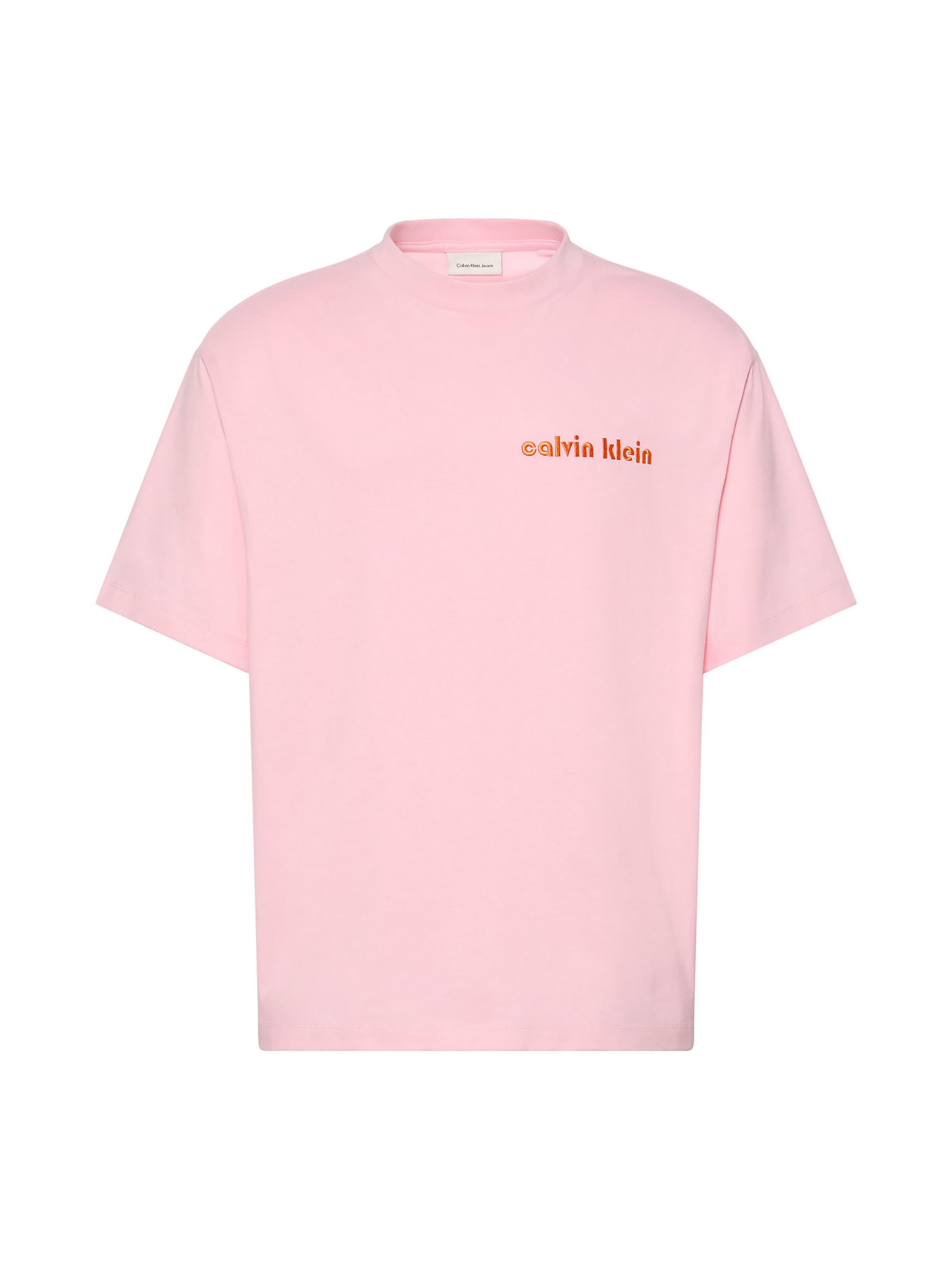 Calvin Klein Jeans Shirt in de kleur Oranje / Rosa / Rood, Productweergave