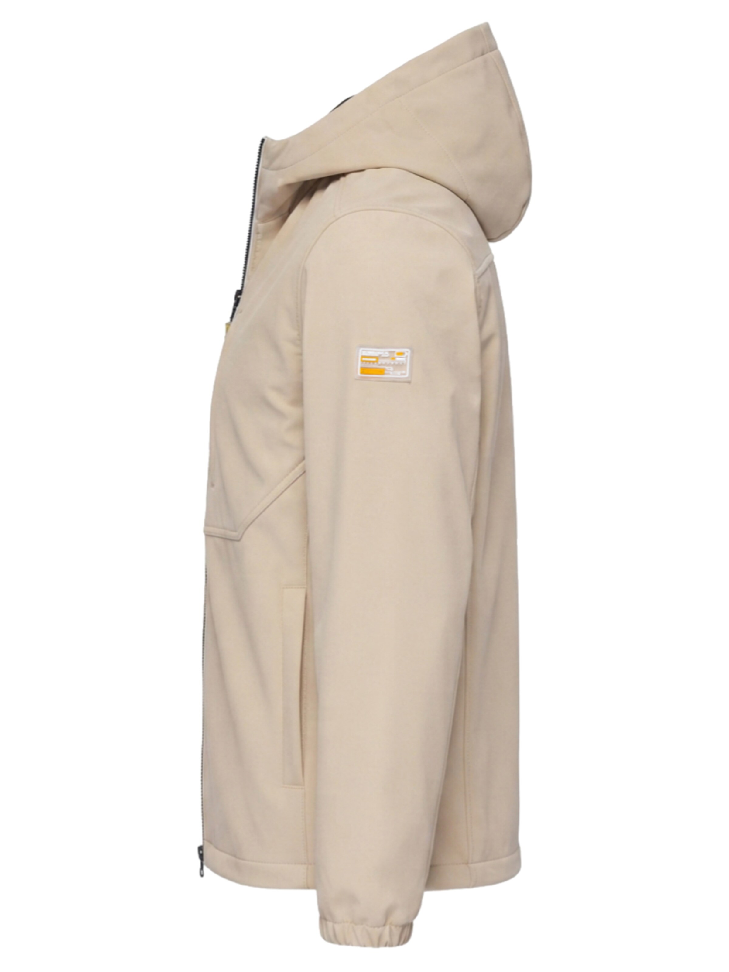 Ombre Between-Season Jacket in Beige
