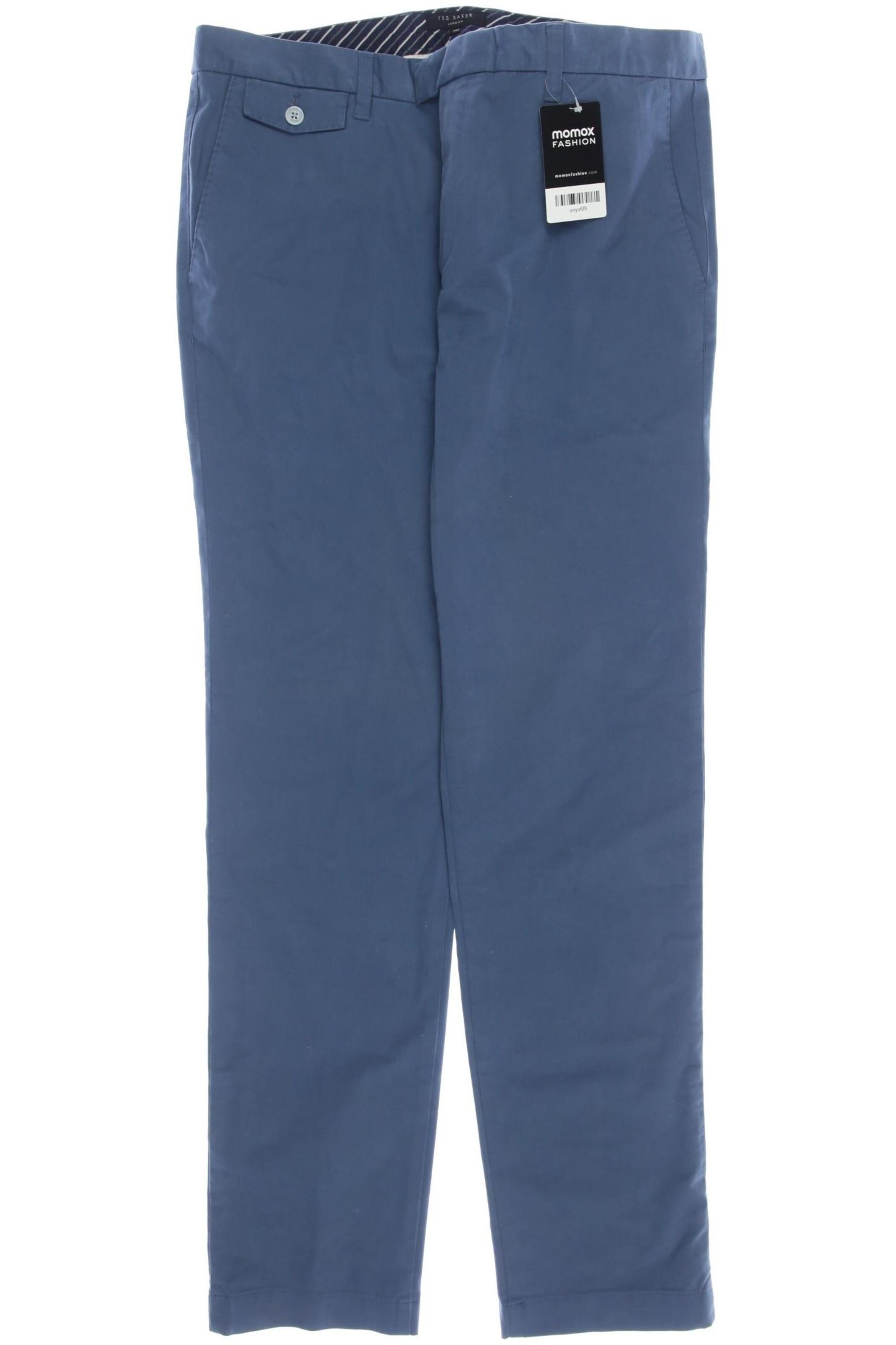 Ted Baker Stoffhose 34 in Blau: Vorderseite
