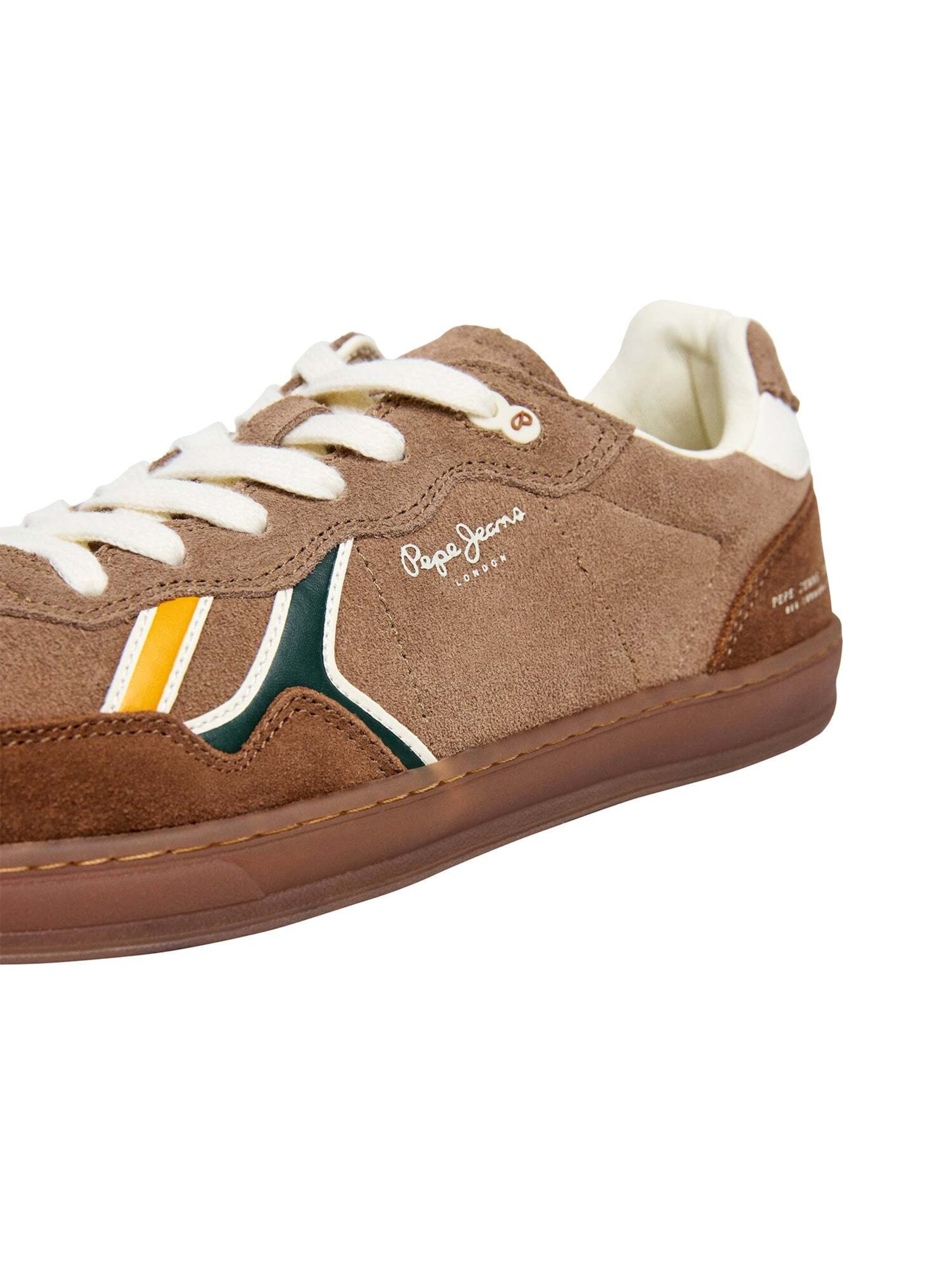 Baskets basses 'BALL COMBI' Pepe Jeans en marron