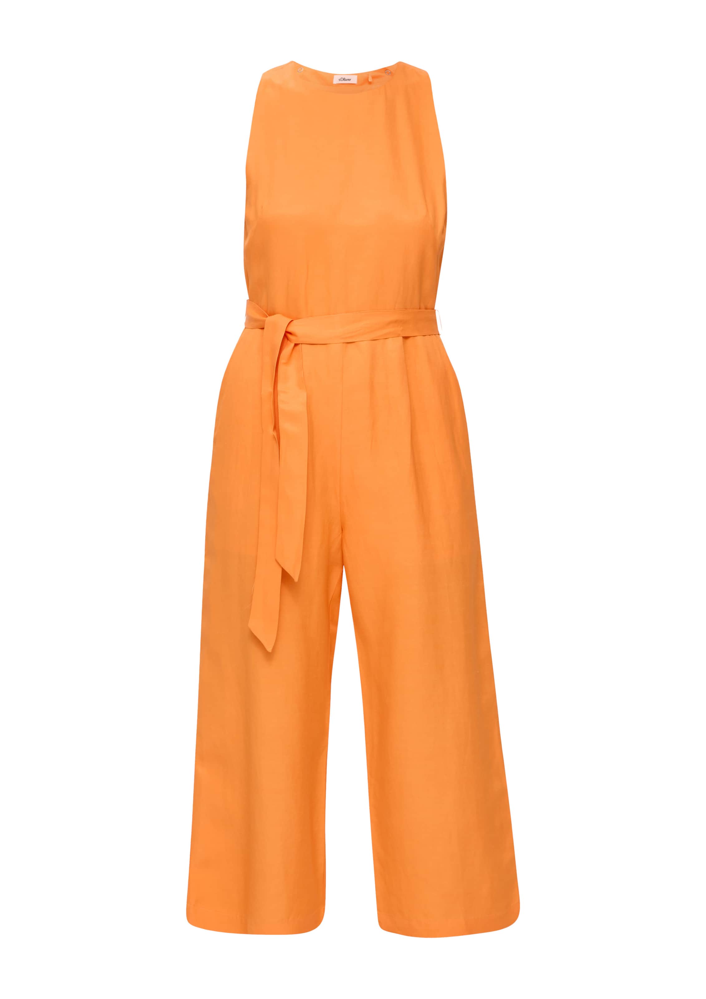 s.Oliver BLACK LABEL Jumpsuit in Orange: Vorderseite