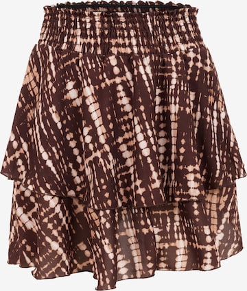 Jupe Cloud5ive en marron : devant