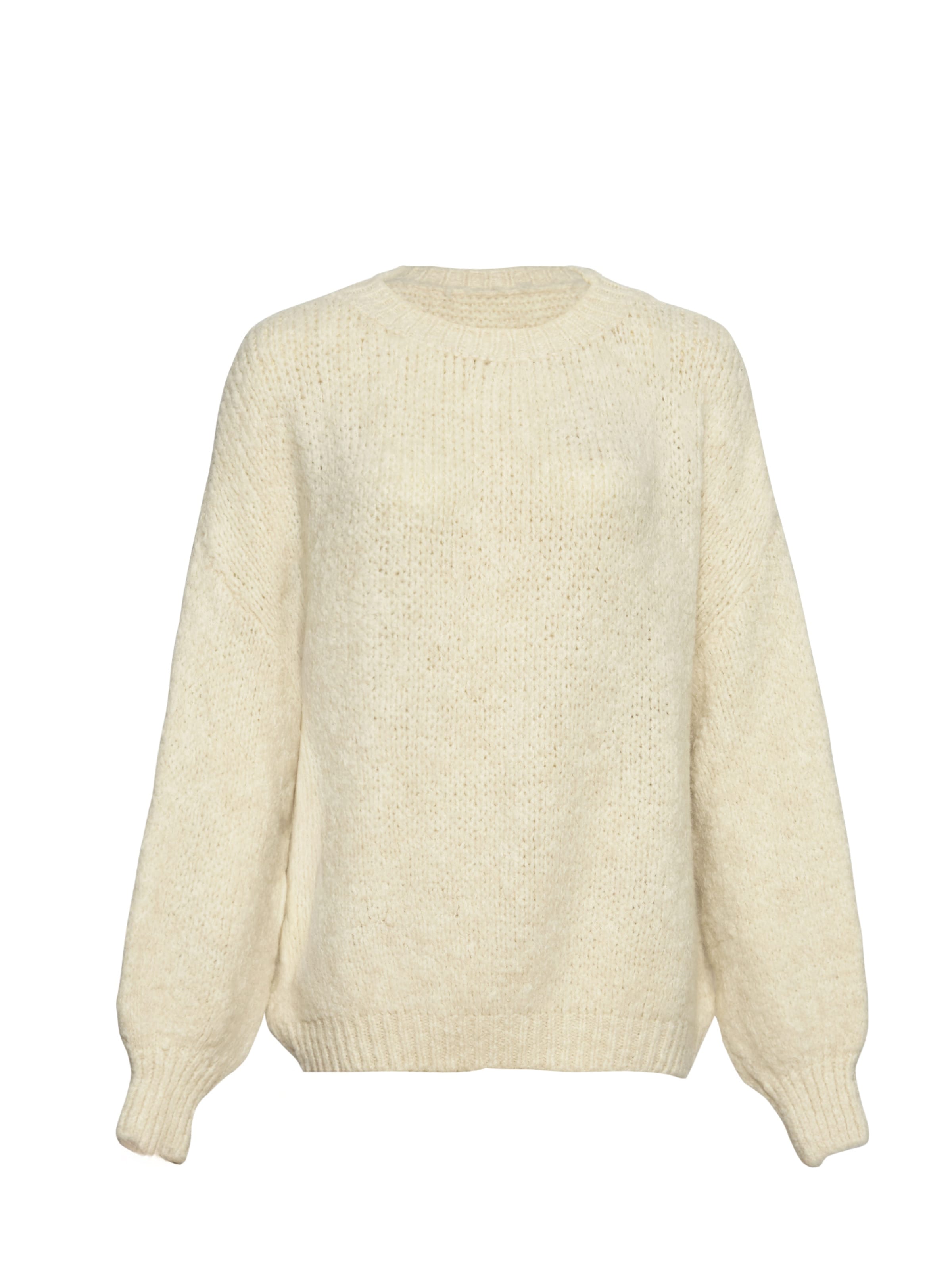 Lilavie Strickpullover ' Peggii ' in Beige: Vorderseite