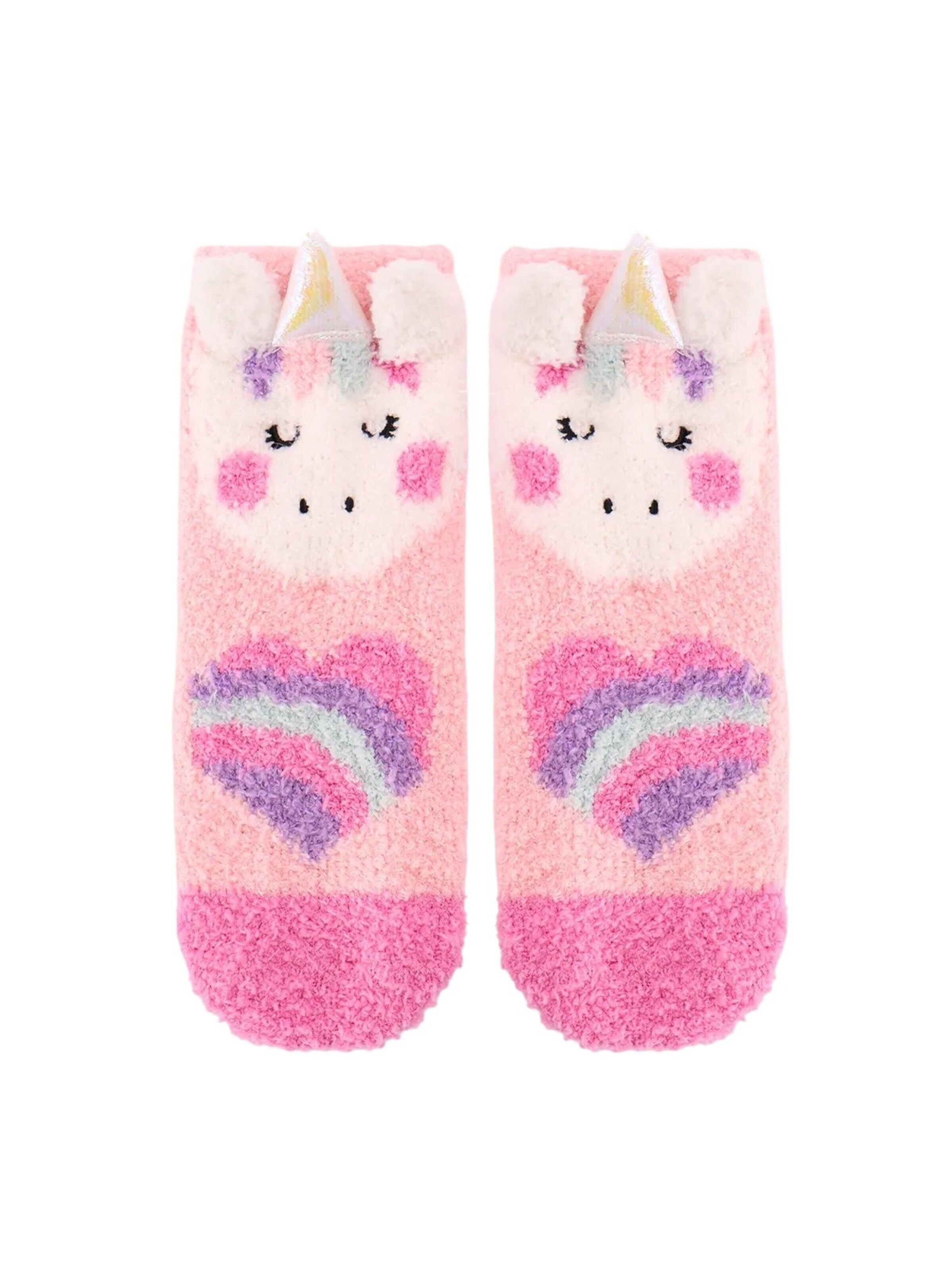 Penti Sokken 'PENTI Mädchen Einhorn-Sneakersocken' in Gemengde kleuren: voorkant