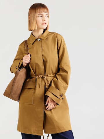 VERO MODA Prehodna jakna 'AWChristina' | rjava barva: sprednja stran