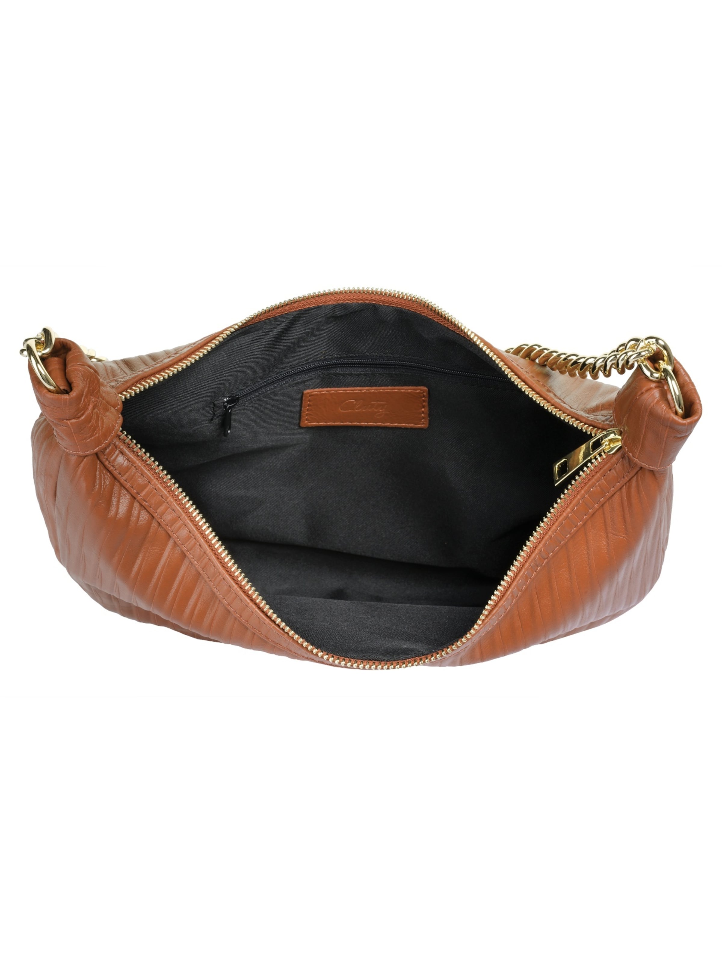 Cluty Crossbody Bag in Brown