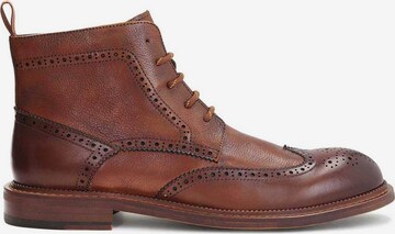 Kazar Lace-Up Boots in Brown