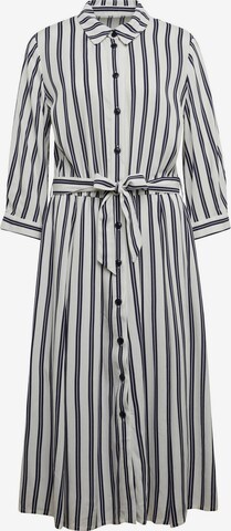 Goldner Shirt Dress in Blue: front