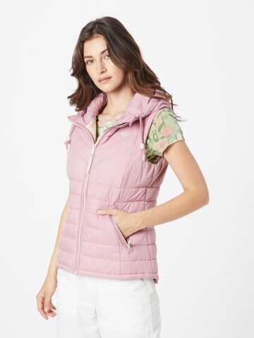 Gilet 'LUCINDA' Ragwear en rose : devant