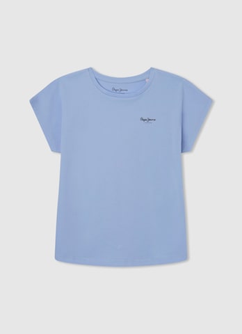 Pepe Jeans T-Shirt 'Bloomy' in Blau: predná strana