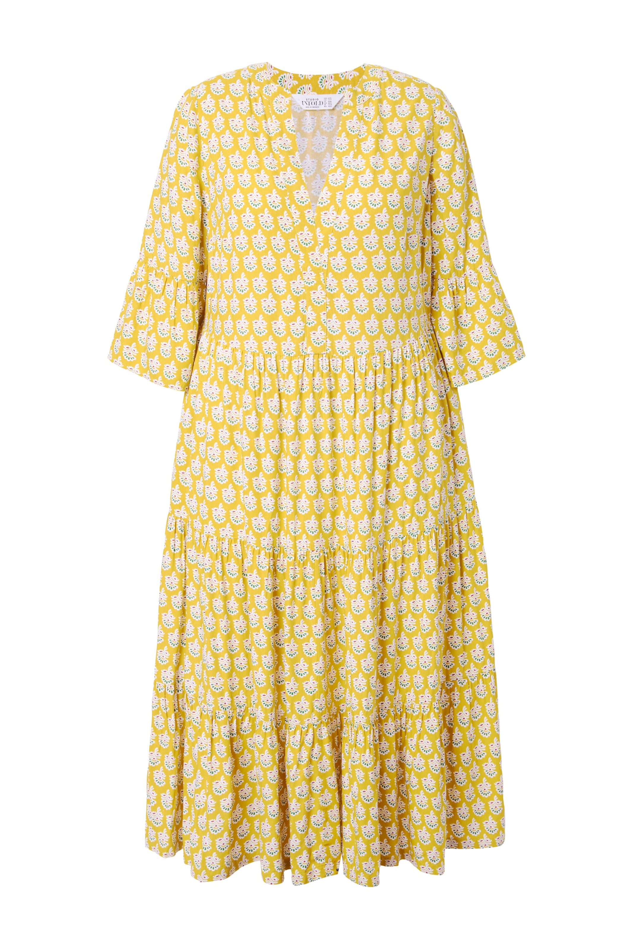 Studio Untold Kleid in Gelb: Vorderseite