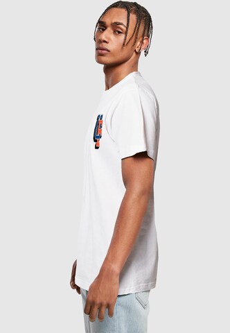 Merchcode Shirt 'University Of Florida - Gators Logos' in White