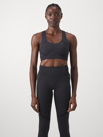 ICANIWILL Бюстье Спортивный бюстгальтер 'Rush' в Серый: спереди