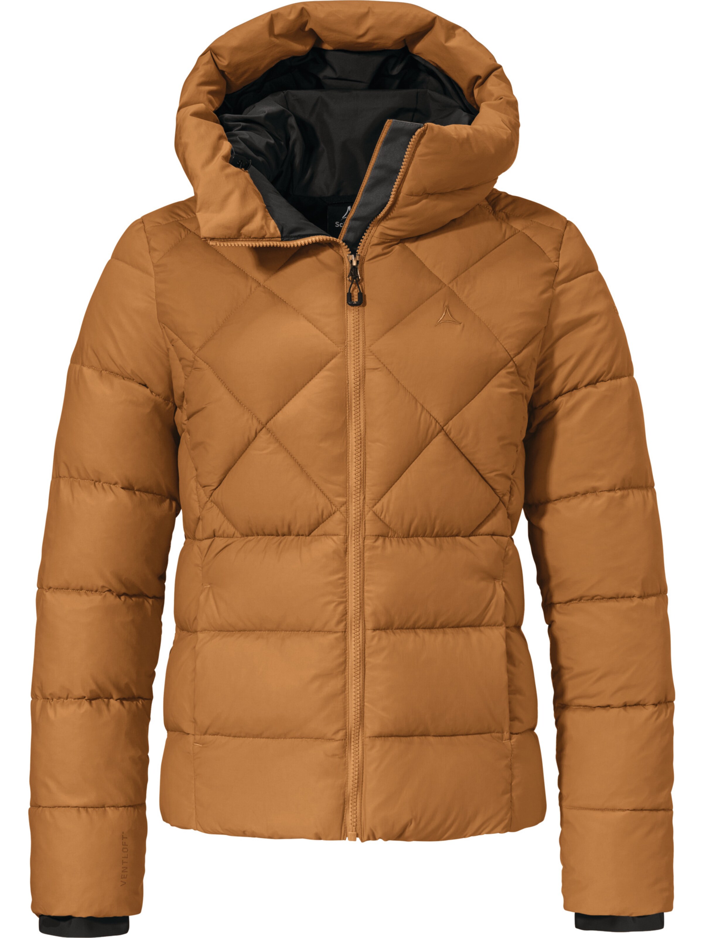 Schöffel Outdoorjas 'Boston' in Bruin: voorkant