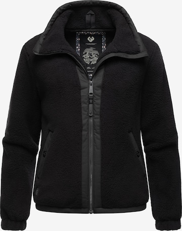 Ragwear Bluza polarowa 'Nordicka' w kolorze czarny: przód