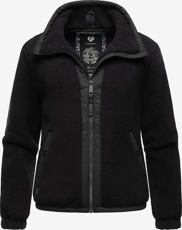 Ragwear - Chaqueta polar 'Nordicka' en negro: frente