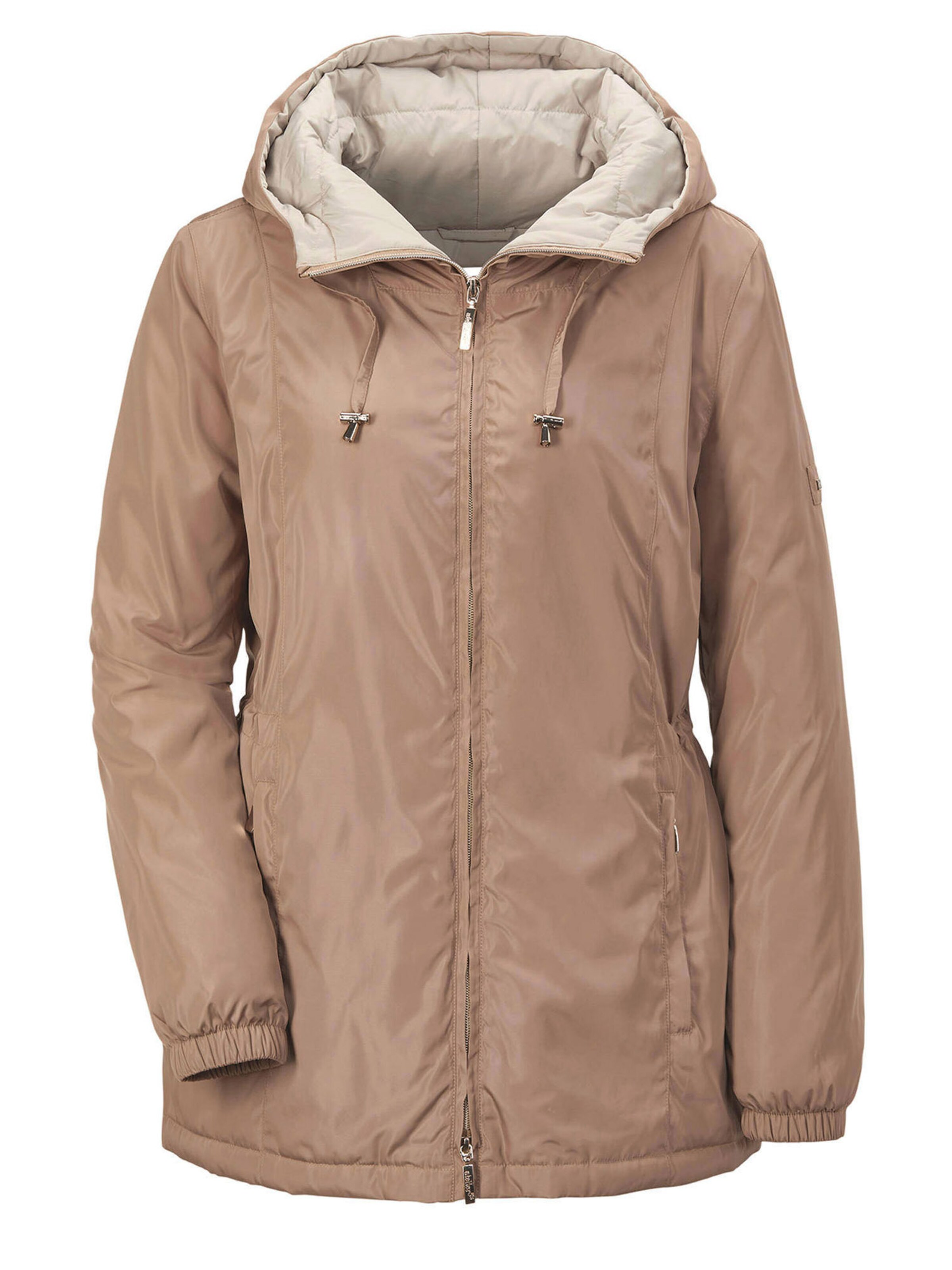 Veste mi-saison Goldner en beige : devant