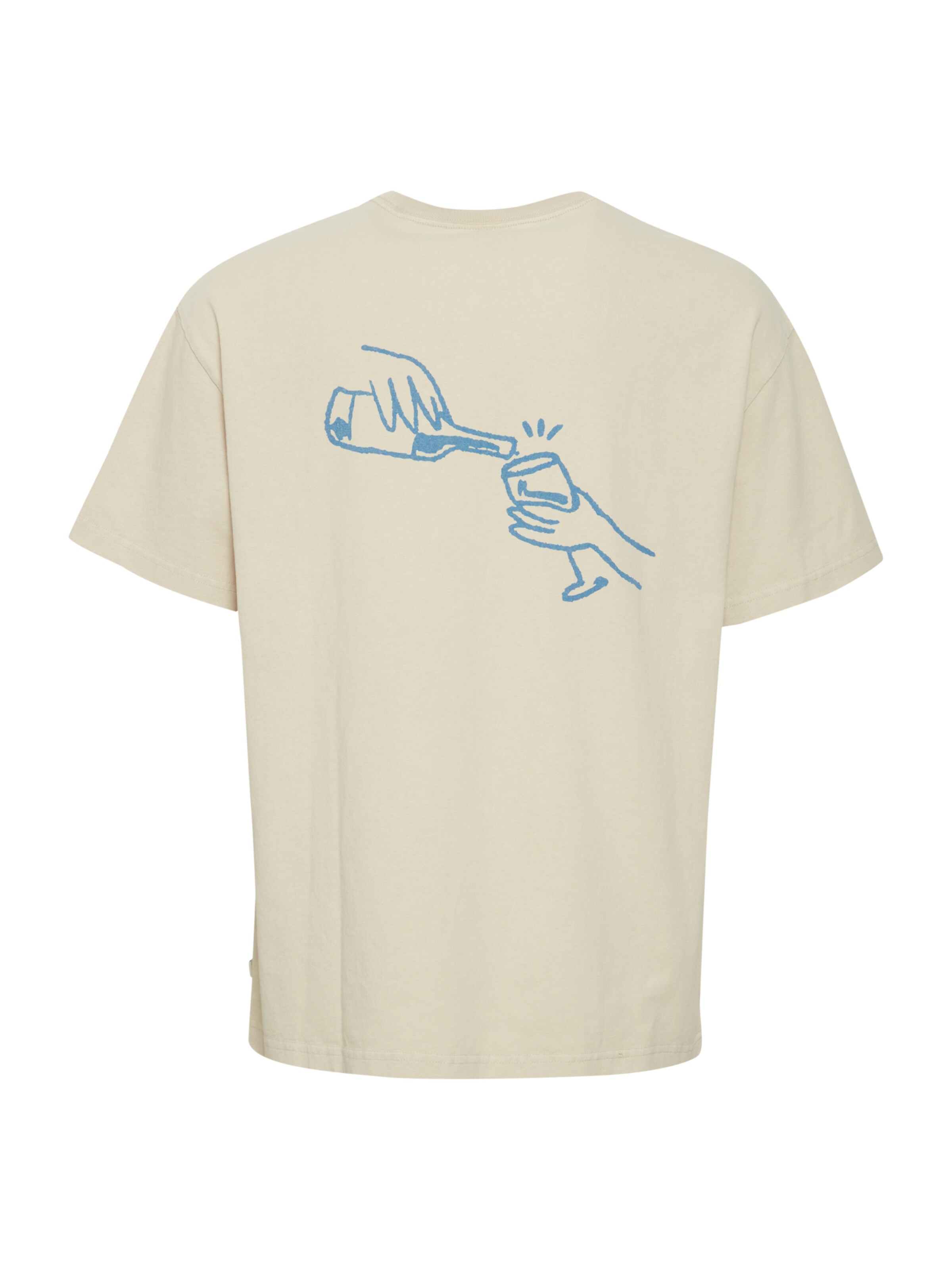 !Solid Shirt 'Ismail' in Beige