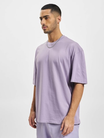 T-Shirt DEF en violet : devant