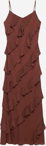 Robe 'VMIcelyn' VERO MODA en marron : devant