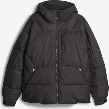 PUMA Winter Jacket in Black: front