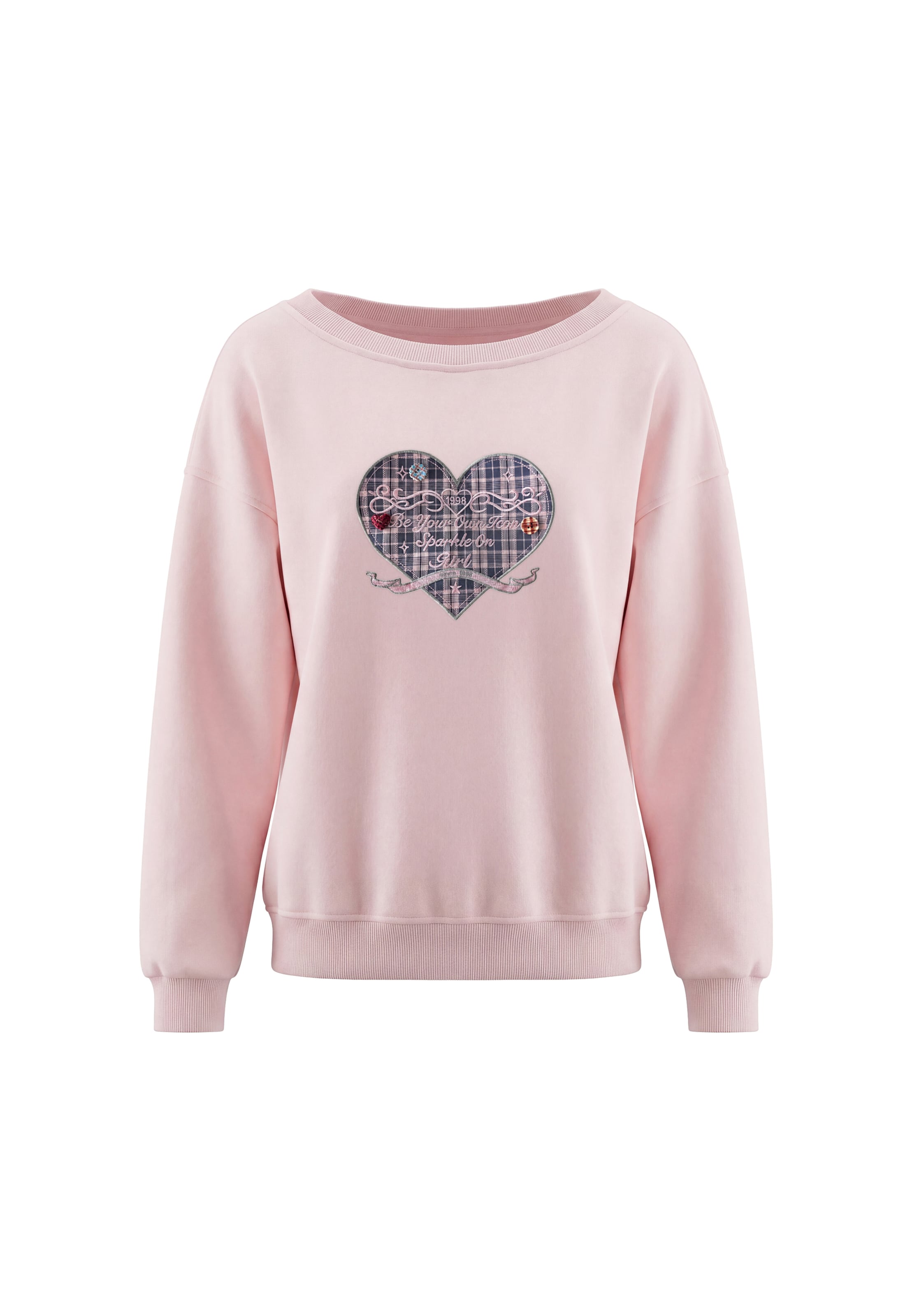 Sweat-shirt MYMO en rose : devant