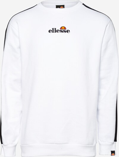 Bluză de molton 'Buralto' ELLESSE pe albastru noapte / portocaliu / roșu orange / negru / offwhite, Vizualizare produs