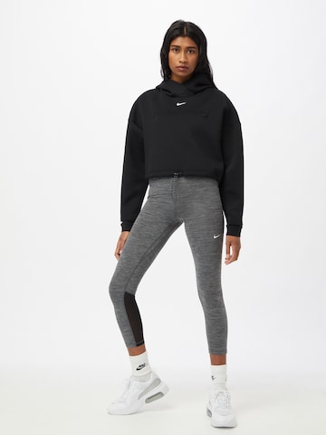 NIKE Skinny Sporthose in Grau