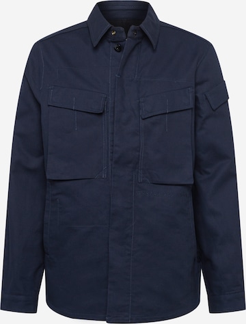 G-Star RAW Tussenjas 'Mysterious' in Blauw: voorkant