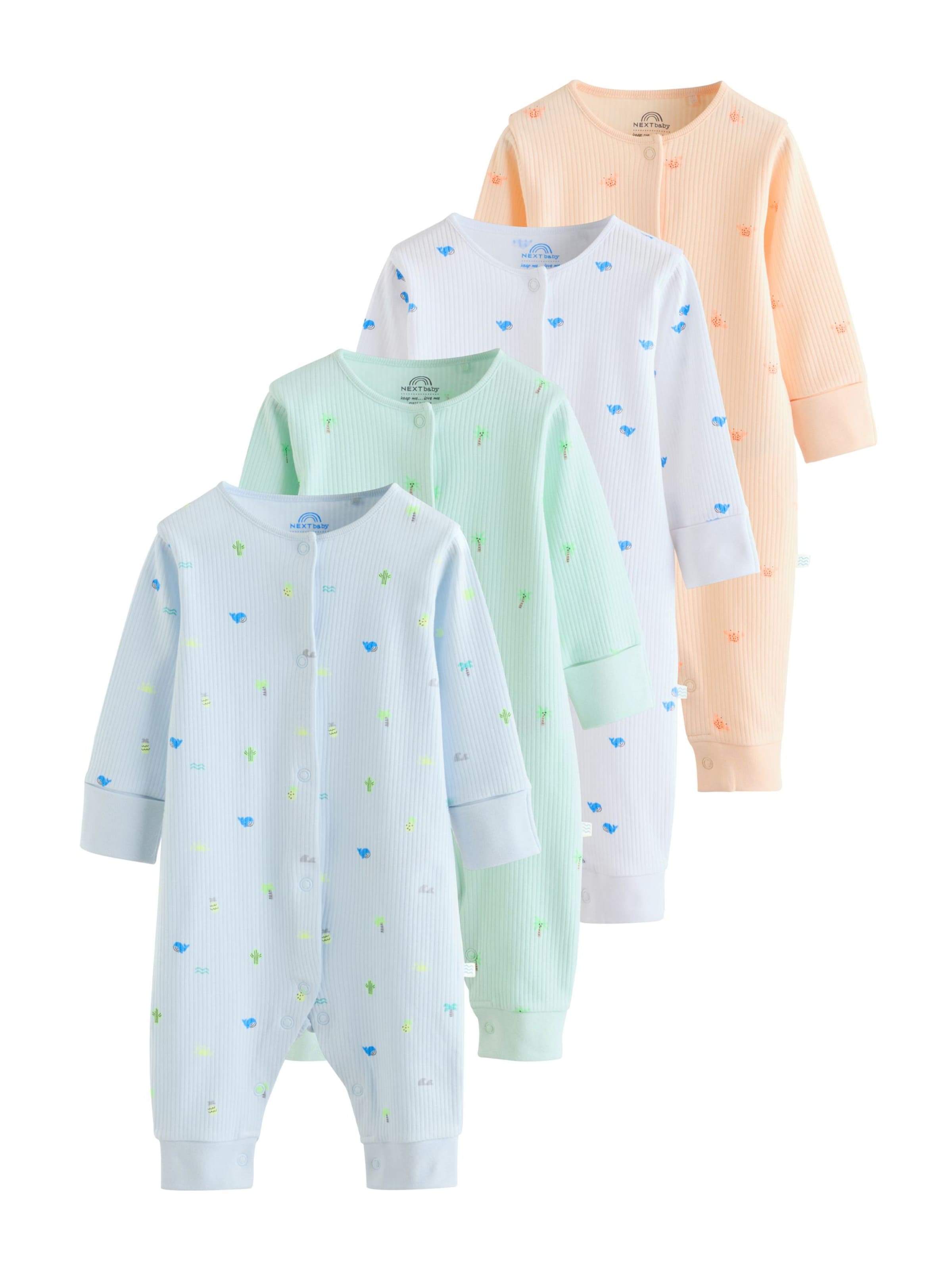 Next Pižama | modra barva: sprednja stran