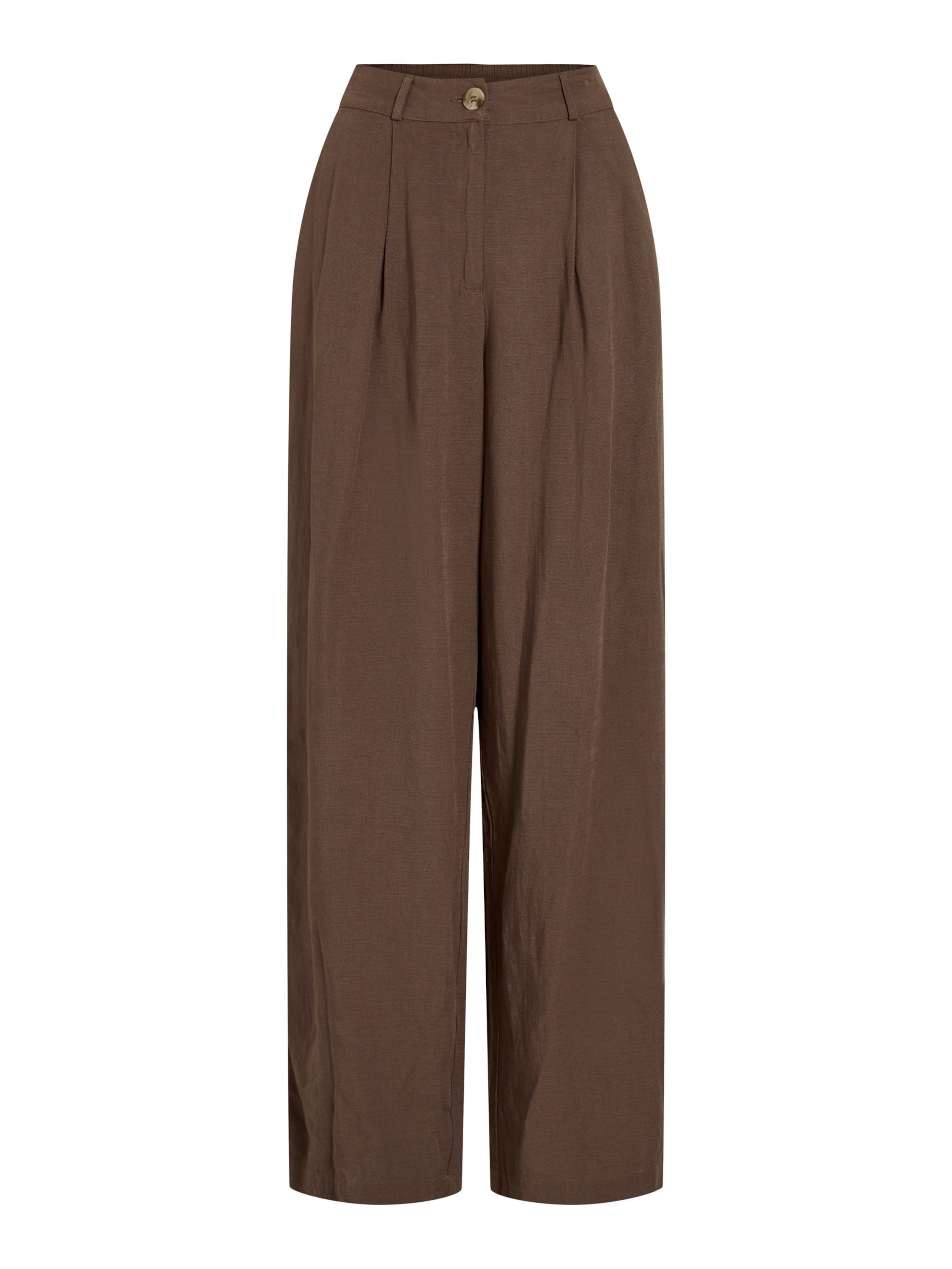 VILA Pantalon 'VIWinnie' en marron, Vue avec produit