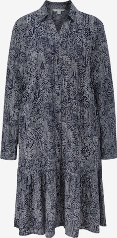 Robe-chemise comma casual identity en bleu : devant