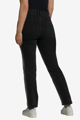 Ulla Popken Regular Jeans 'Sammy' in Schwarz