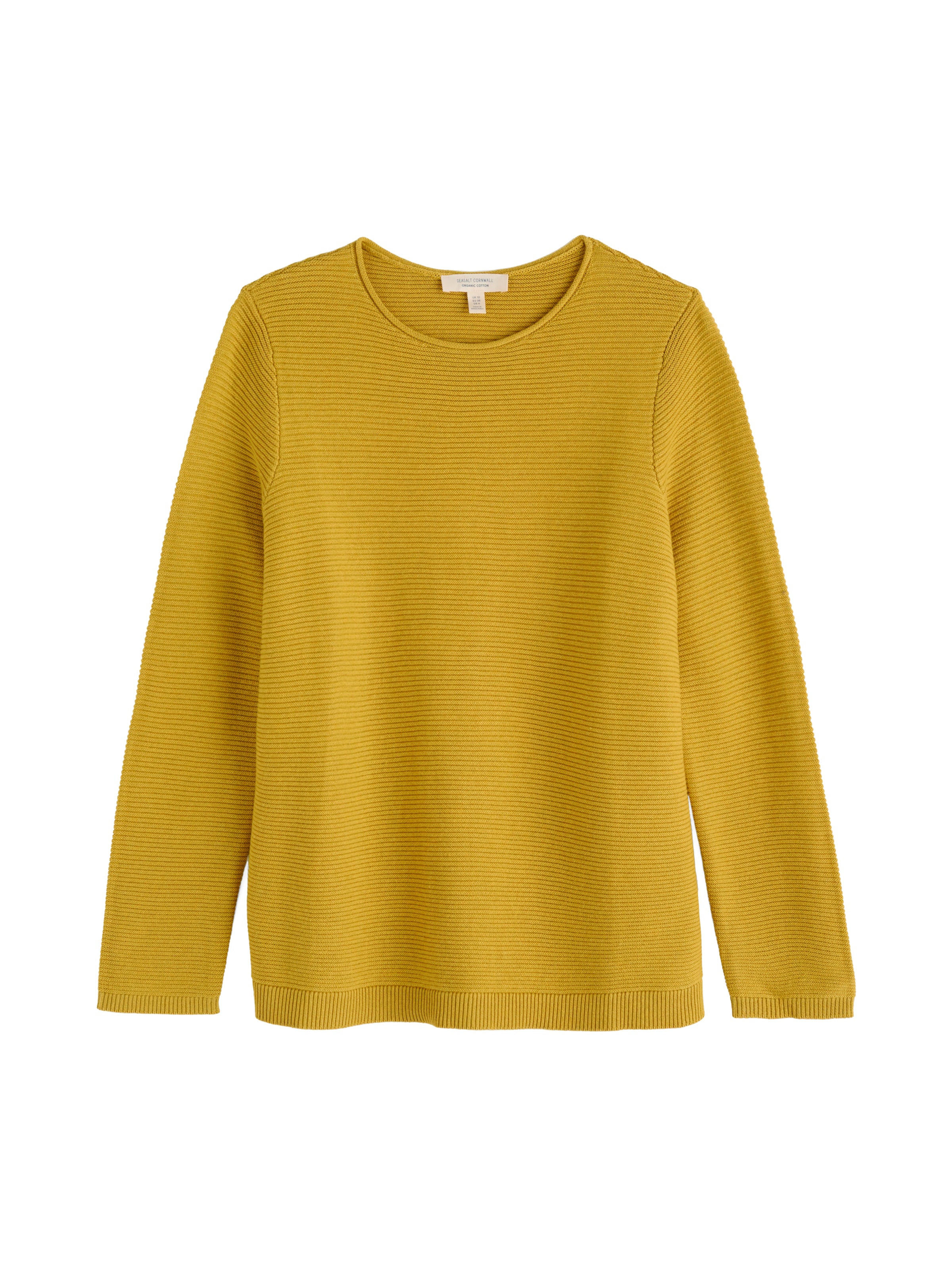 Pull-over 'Makers' Seasalt Cornwall en jaune : devant