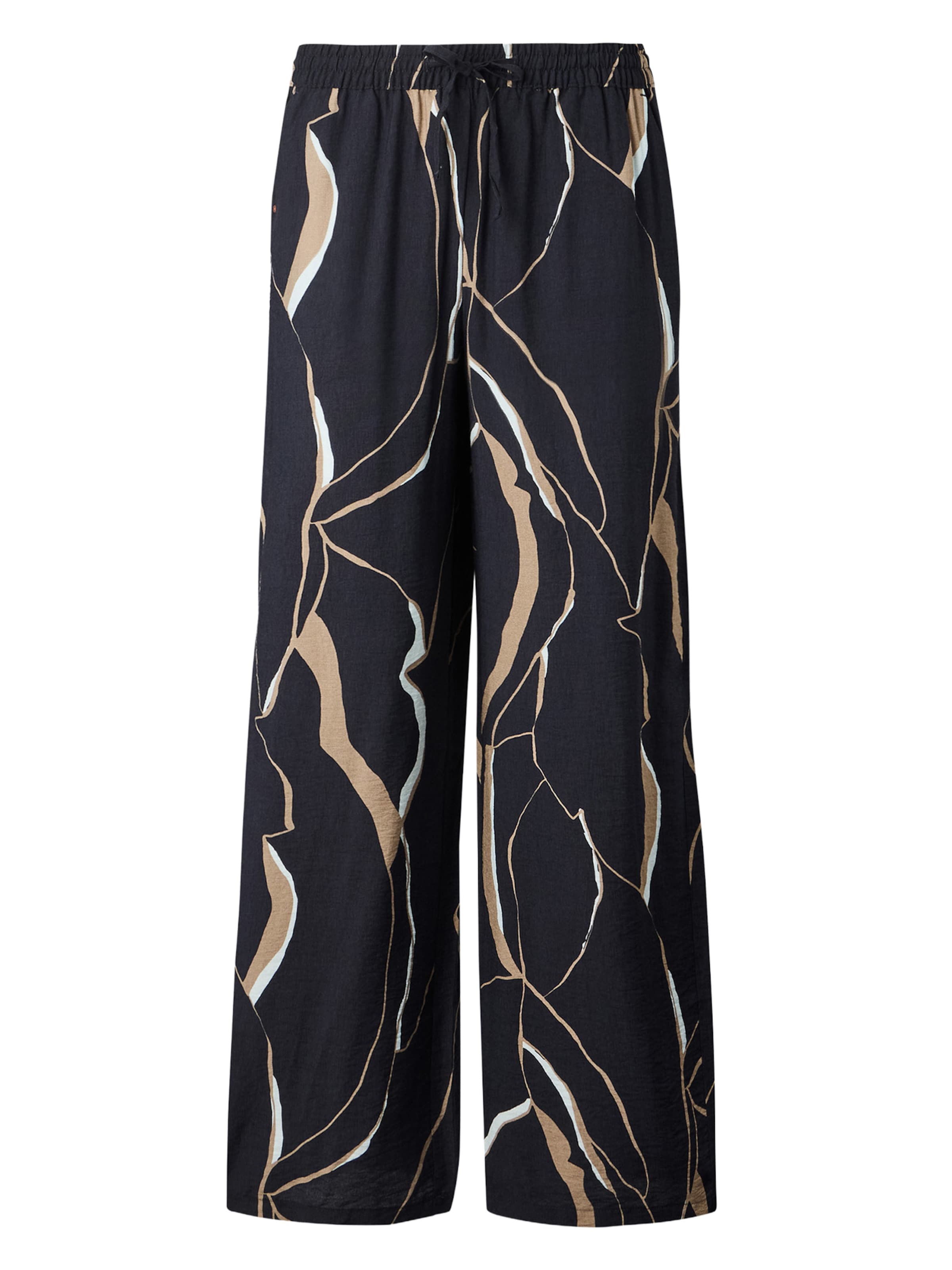 JDY Широкий Штаны 'JDYPepper' в Синий: спереди