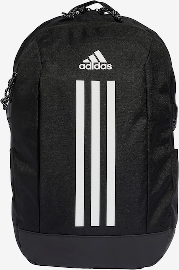 ADIDAS SPORTSWEAR Sports backpack 'Power' in Black / White, Item view