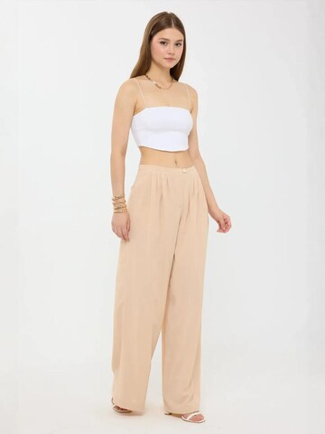 Hiccup Baggy Hose in Beige