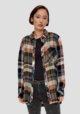 s.Oliver Bluse in Schwarz: Vorderseite