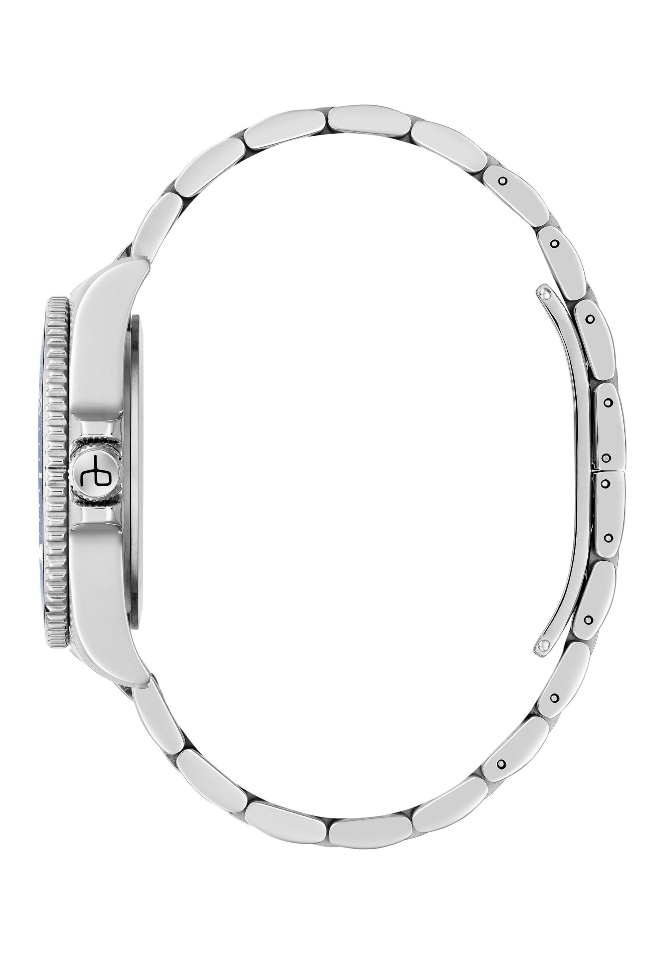 Montre à affichage analogique ' Rowan Date ' rag & bone en argent