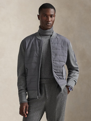 Geacă de primăvară-toamnă de la Polo Ralph Lauren pe gri: față