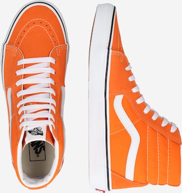 Baskets hautes VANS en orange