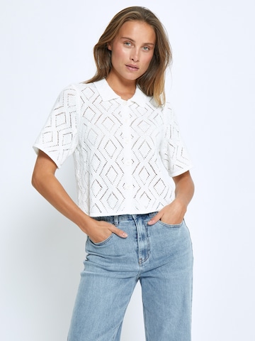 DESIRES Blouse 'Elsa' in Wit: voorkant